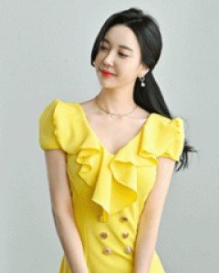게리 넥프릴 원피스