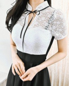 니피 리본레스 원피스