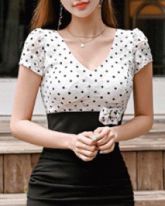 한나 땡이리본 원피스