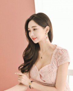 로엔 하트레이스 원피스