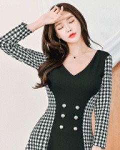 키플랑 제비배색 원피스