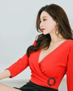 드란 배색버클 원피스