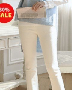 백밴딩 속기모 나팔팬츠