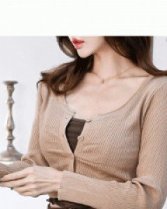 빙빙 골지 가디건