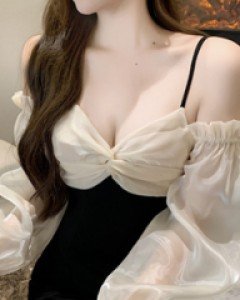 아딘 새틴오프꼬임 원피스