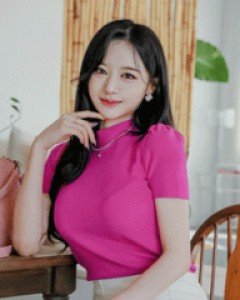 투유 반폴라퍼프 니트