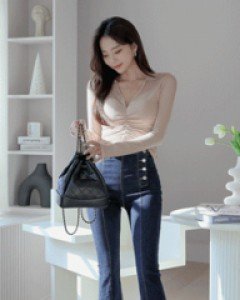 제크 포버튼부츠컷 팬츠