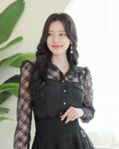 디엘 시스루셔츠 블라우스