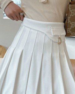 원포켓 속바지 스커트