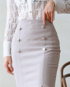 해리 양트임미디 스커트