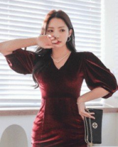 벨로아 머메이드 원피스