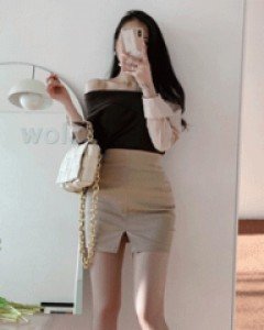 디노 트임속바지 스커트