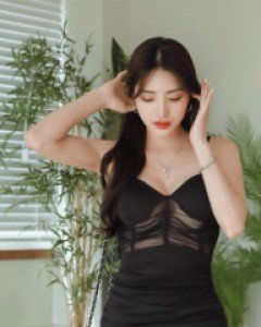 타린 망사셔링 원피스