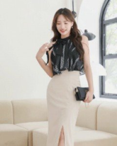 시그널 랩트임 스커트