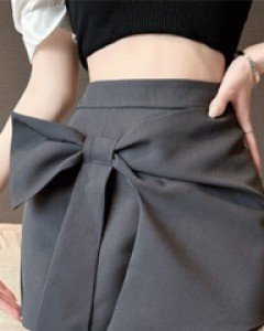 토모 리본 치마바지