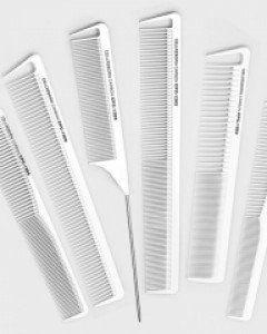 셀리본강화 세라믹 카본콤(화이트)/헤어빗/컷트빗