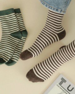 패션완성 스트라이프양말