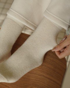 플러난 베이직울양말