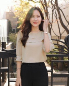 예링쥬 러플블라우스