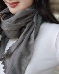 라망뜨 레이스스카프