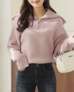 멜로아 반집업니트