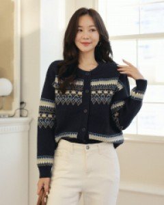 웬디드 노르딕가디건