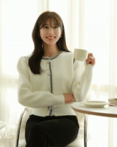 덴스티치 퍼프가디건