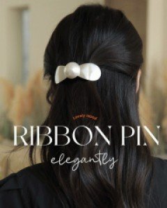 엘로진주 메탈헤어핀