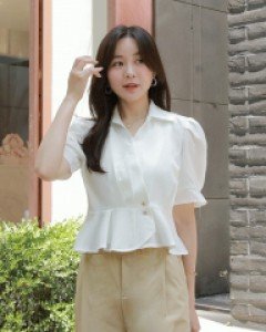 앤시랩 카라블라우스