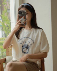 프라즌 데님머리띠