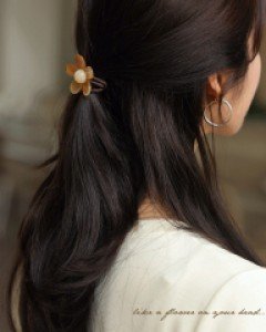 오넷플라워 머리끈