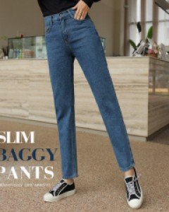 끝판왕슬림 배기데님팬츠[S,M,L,XL사이즈]