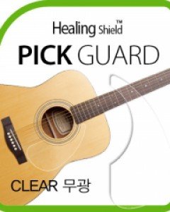 통기타 픽가드 베이직-클리어 무광