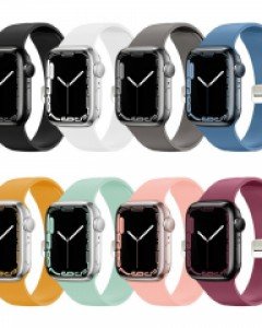 힐링쉴드 애플워치 마그네틱 버클 실리콘 스트랩 MS 시리즈 38/40/41mm