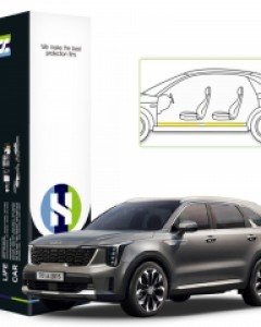 쏘렌토 2024 자동차용품 PPF 필름 도어스텝 세트