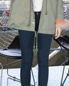 8,000장 돌파NA464(25~34)네이비블루 기모 스키니진