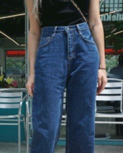 NA2042(S~XXL)트리아나 와이드진(프리커팅진)