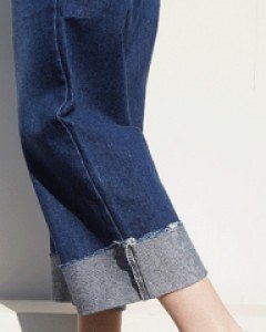 NA2050(S-L)스냅 와이드 롤업팬츠