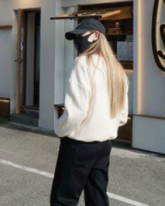 KC4000(S~XXL)밀스 뒷밴딩 배기팬츠