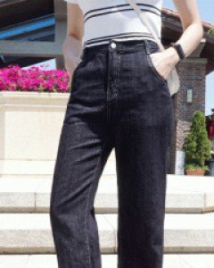 SD8811(S~XL)레이 와이드 데님팬츠