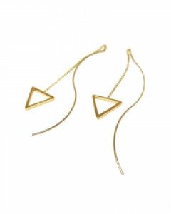 Simple Triangle Earrings
