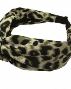 Leopard Turban_Khaki