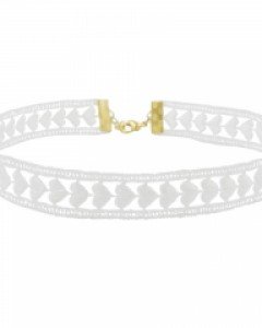 Heart Lace Choker