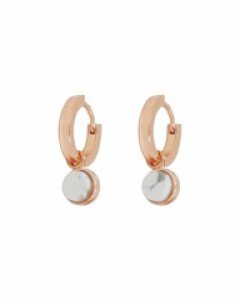 Dolce Earrings_Howlite [왕지혜 착용]