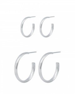 Pure Silver Earrings [Celeb's Pick]