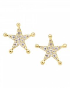 Crystal Star Earrings