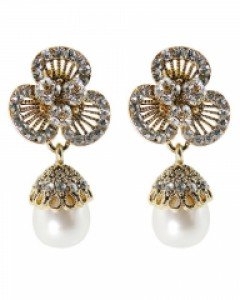 Flower Pearl Earrings [이성경 착용]