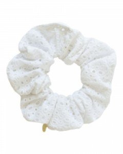 Eyelet Cotton Scrunchie [라붐 지엔/박주현 착용]