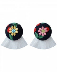 Flower Button Tassel [에스파 닝닝/러블리즈 지수 착용]