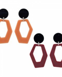 Pentagon Drop Earrings [신민아/조보아 착용]